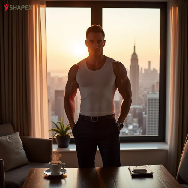 Shapex IronForm Compression Vest - Targets Belly & Side Fat, Lifts Posture And Stops Clothes From Clinging In All The Wrong Places